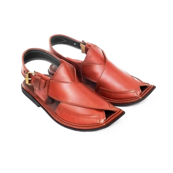 Handmade Mustard Peshawari Chappal